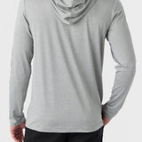 TRVLR UPF Hooded Snap Long Sleeve Pullover