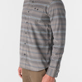 Caruso Stripe Cord Standard Fit Long Sleeve Shirt