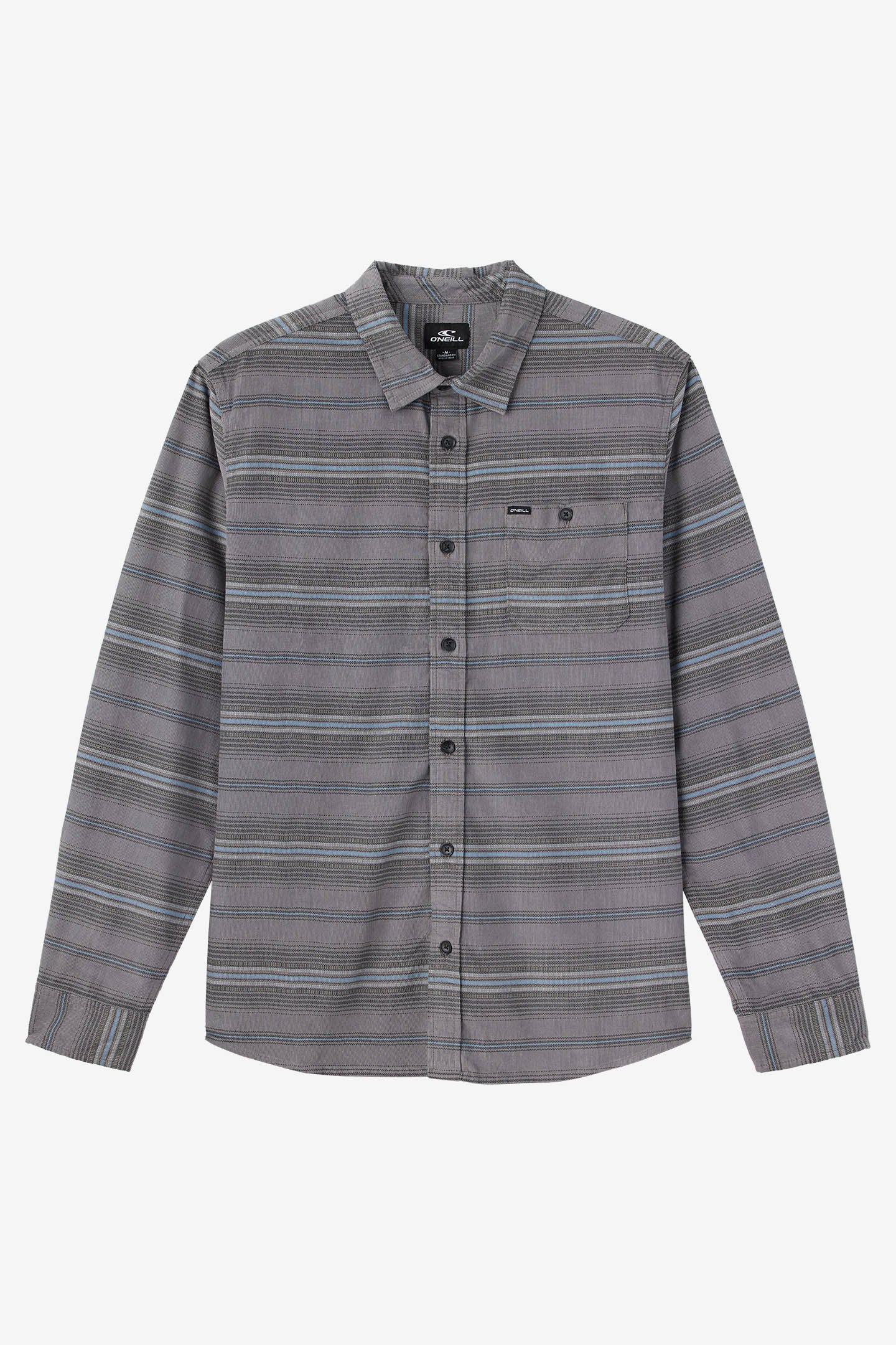 CARUSO STRIPE CORD STANDARD FIT LONG SLEEVE SHIRT