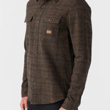 Davies Flannel Standard Fit Long Sleeve Shirt
