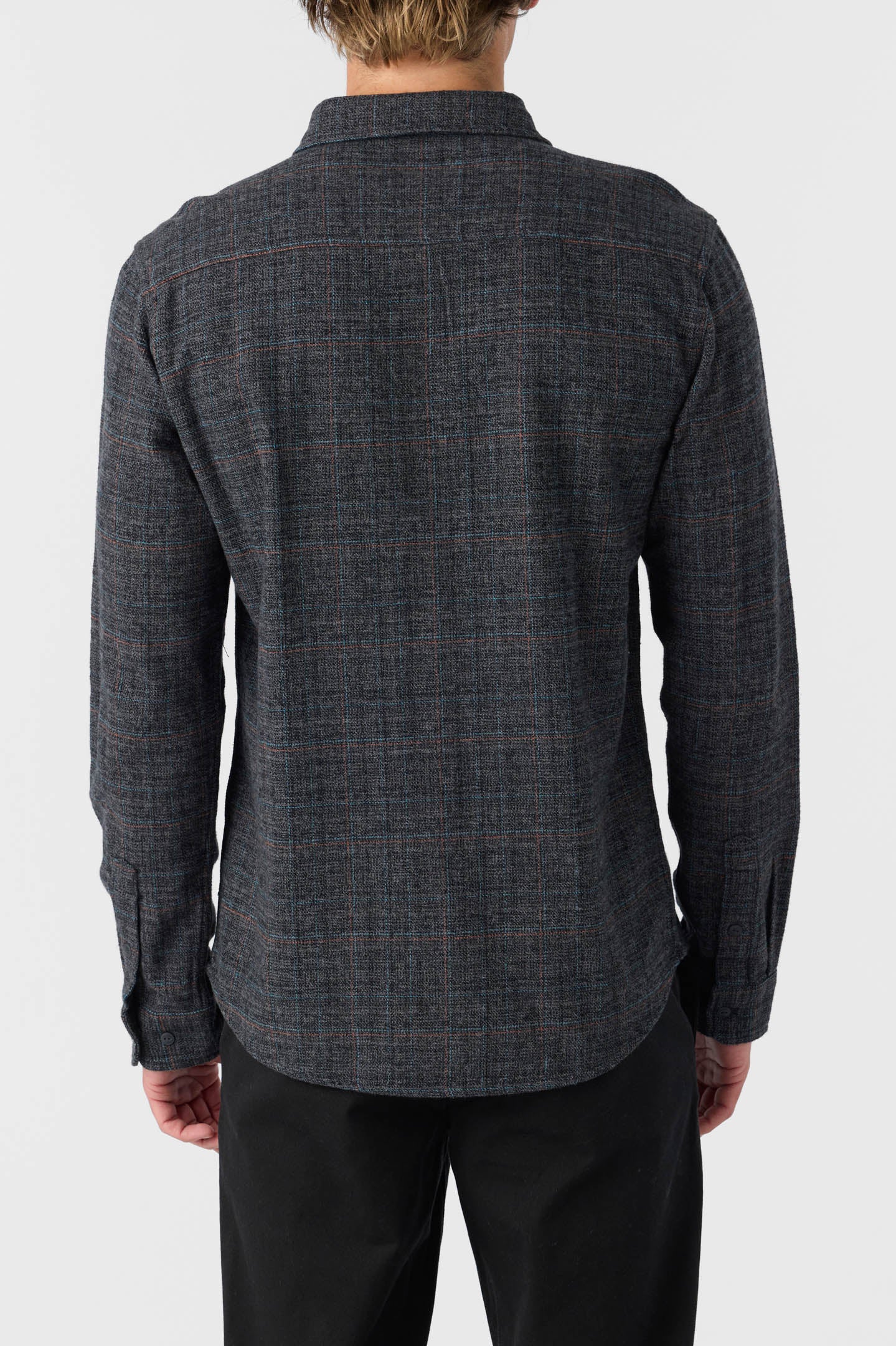 DAVIES FLANNEL STANDARD FIT LONG SLEEVE SHIRT