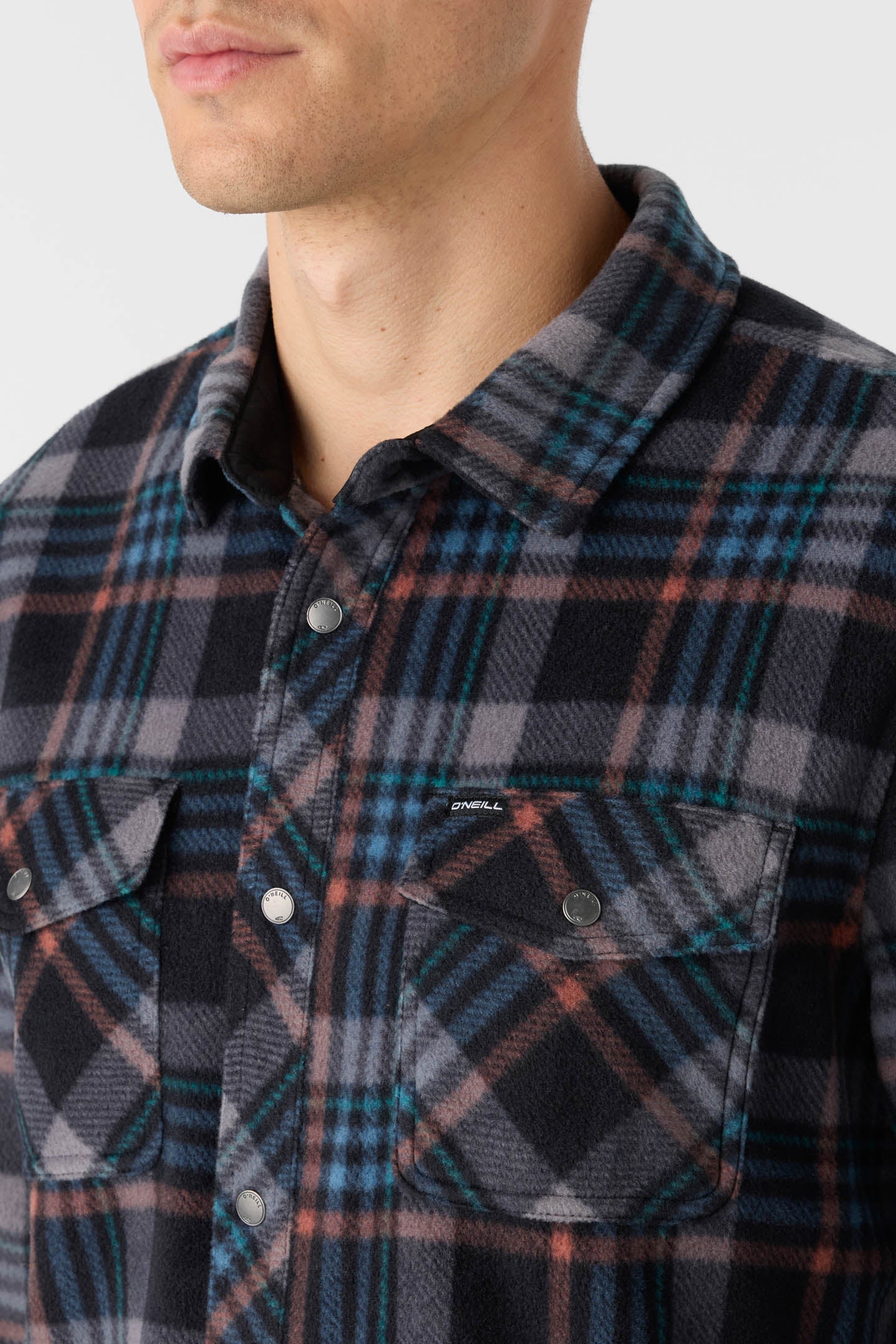 GLACIER PLAID SUPERFLEECE STANDARD FIT SHIRT