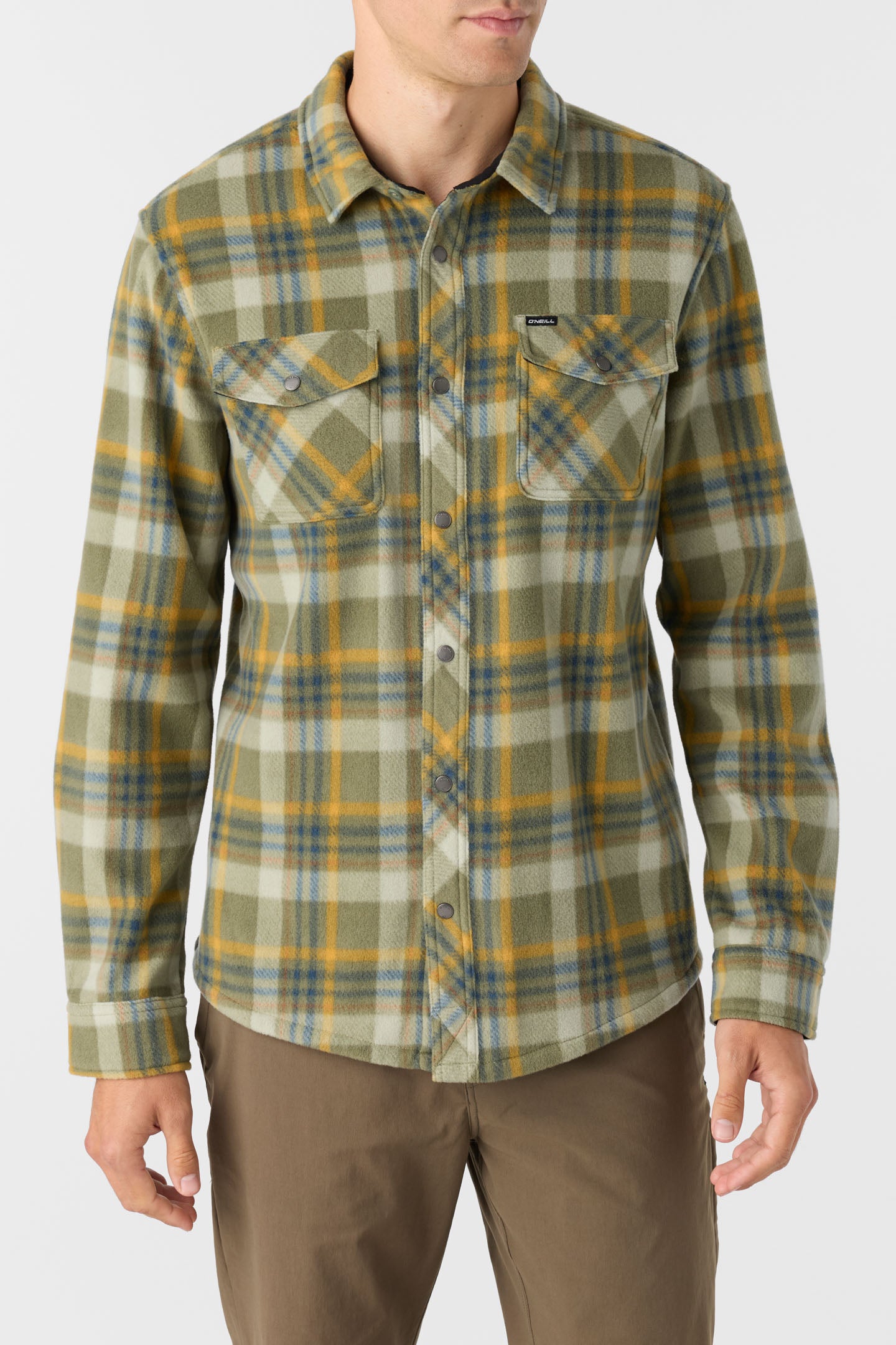 GLACIER PLAID SUPERFLEECE STANDARD FIT SHIRT