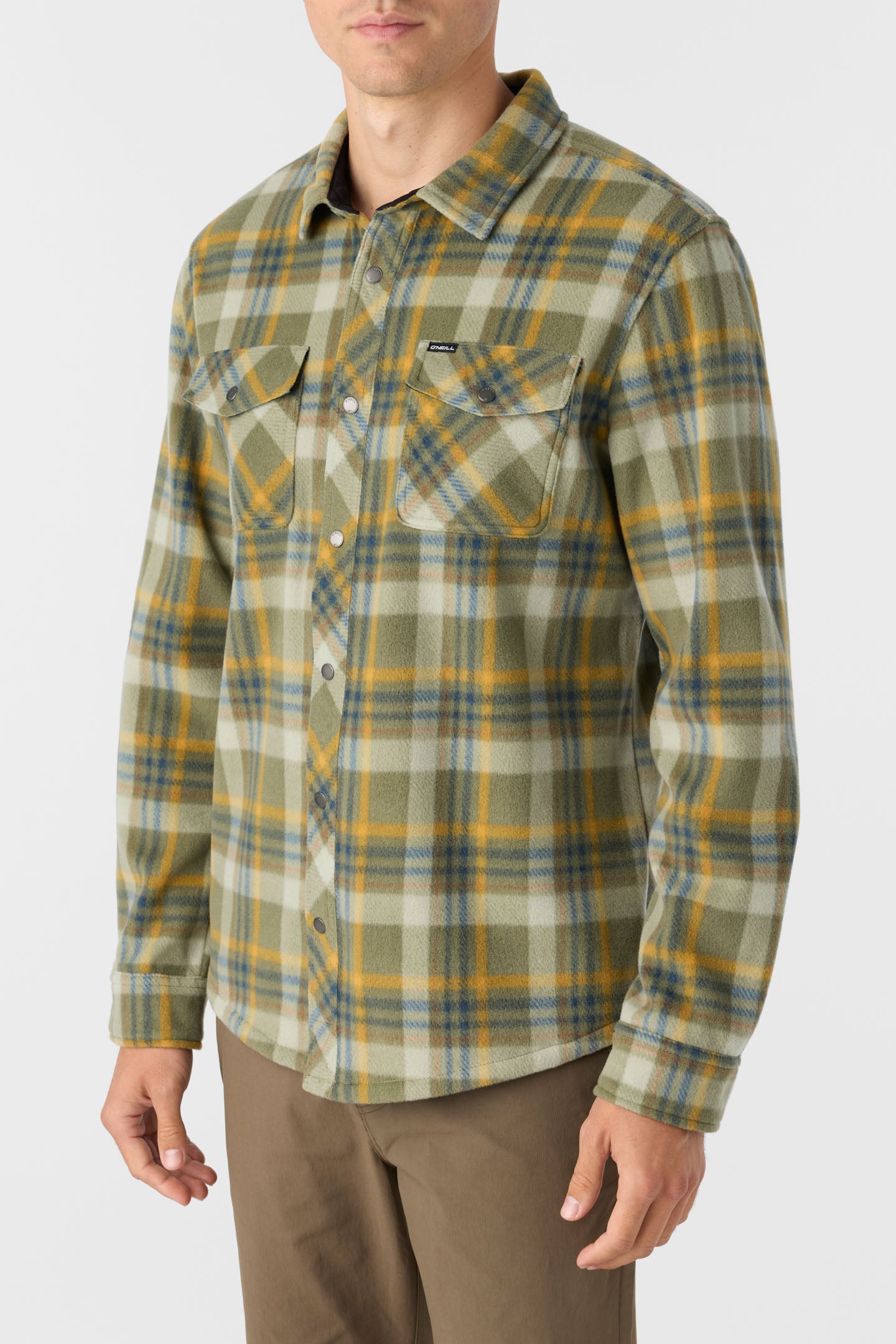 GLACIER PLAID SUPERFLEECE STANDARD FIT SHIRT