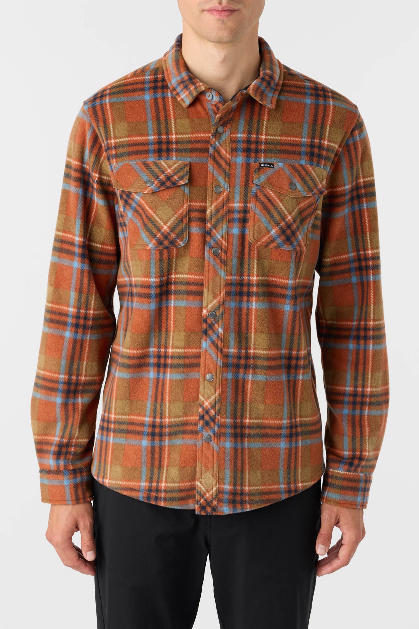 GLACIER PLAID SUPERFLEECE STANDARD FIT SHIRT