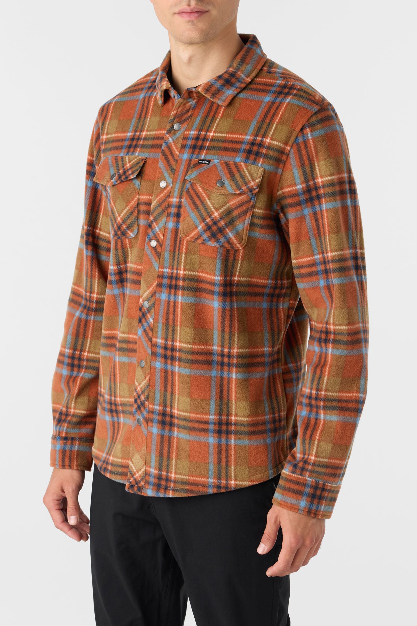 GLACIER PLAID SUPERFLEECE STANDARD FIT SHIRT