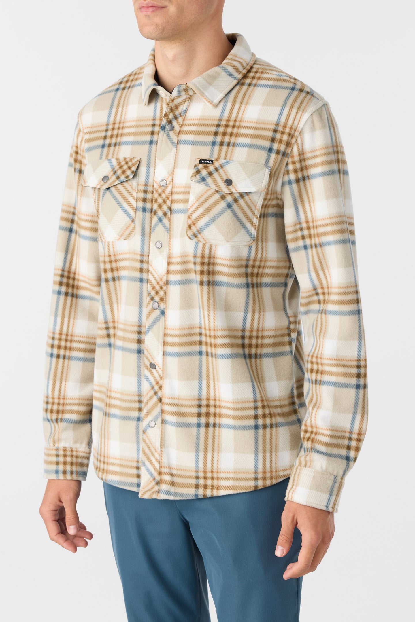 GLACIER PLAID SUPERFLEECE STANDARD FIT SHIRT