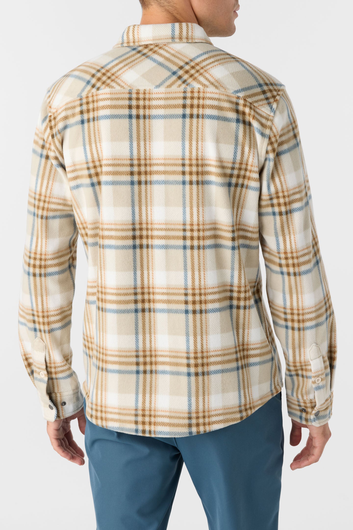 GLACIER PLAID SUPERFLEECE STANDARD FIT SHIRT