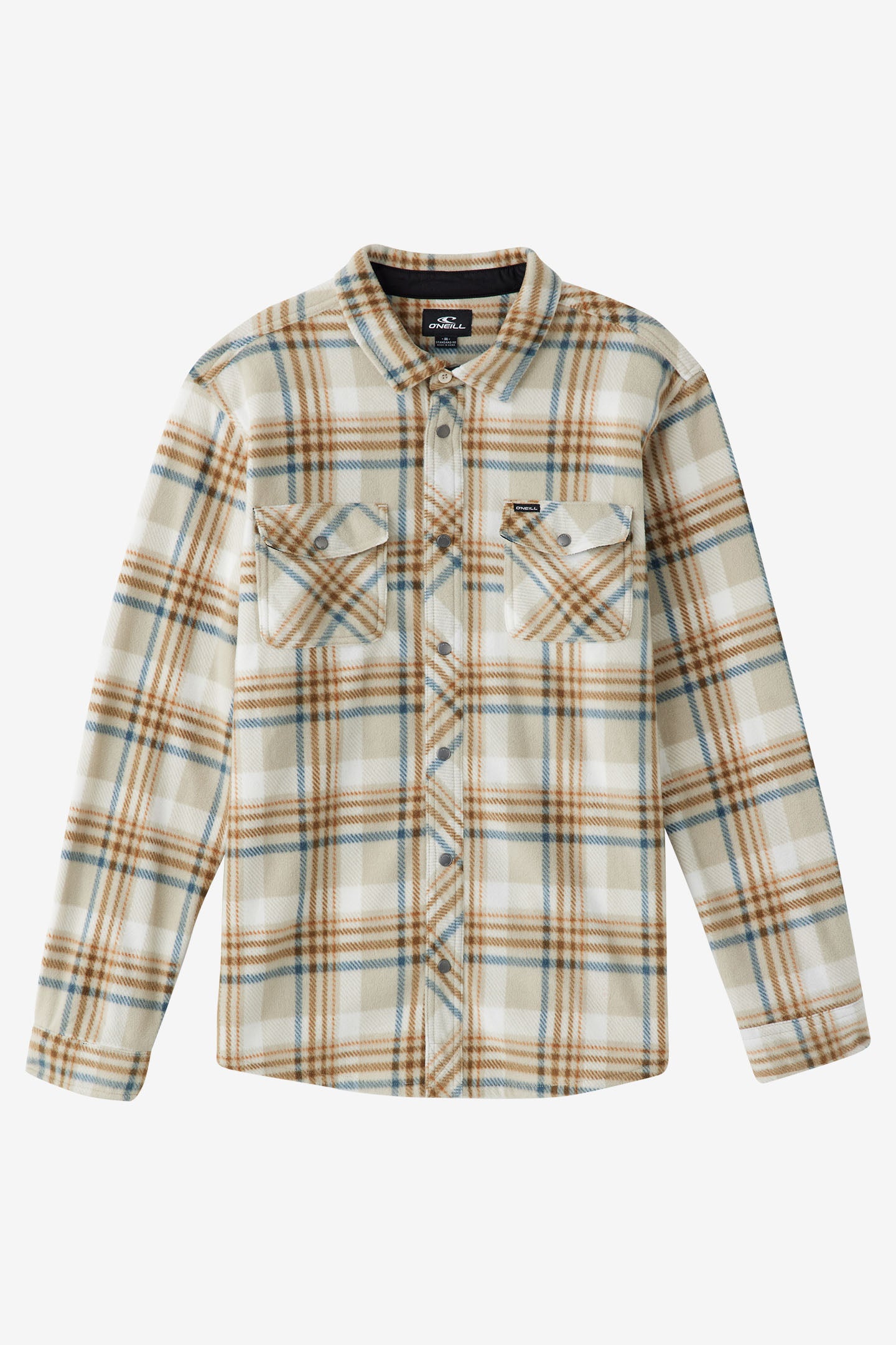 GLACIER PLAID SUPERFLEECE STANDARD FIT SHIRT