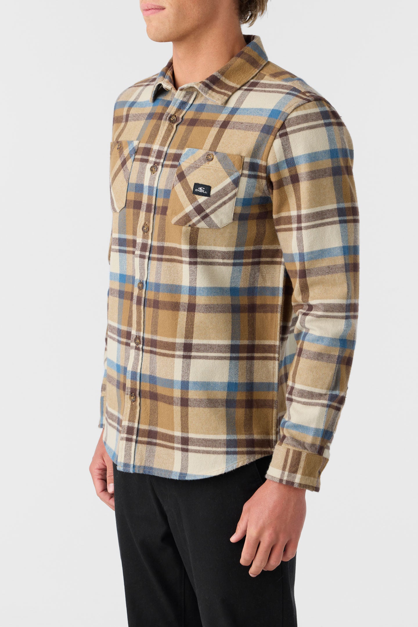 LANDMARKED FLANNEL STANDARD FIT LONG SLEEVE SHIRT