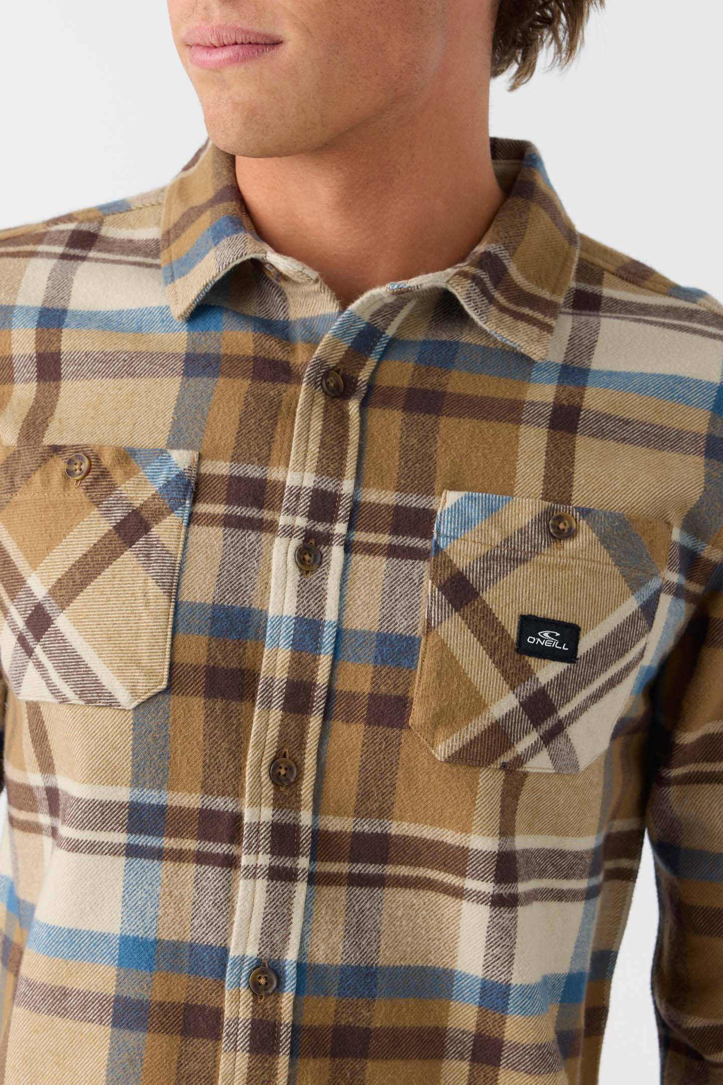 LANDMARKED FLANNEL STANDARD FIT LONG SLEEVE SHIRT