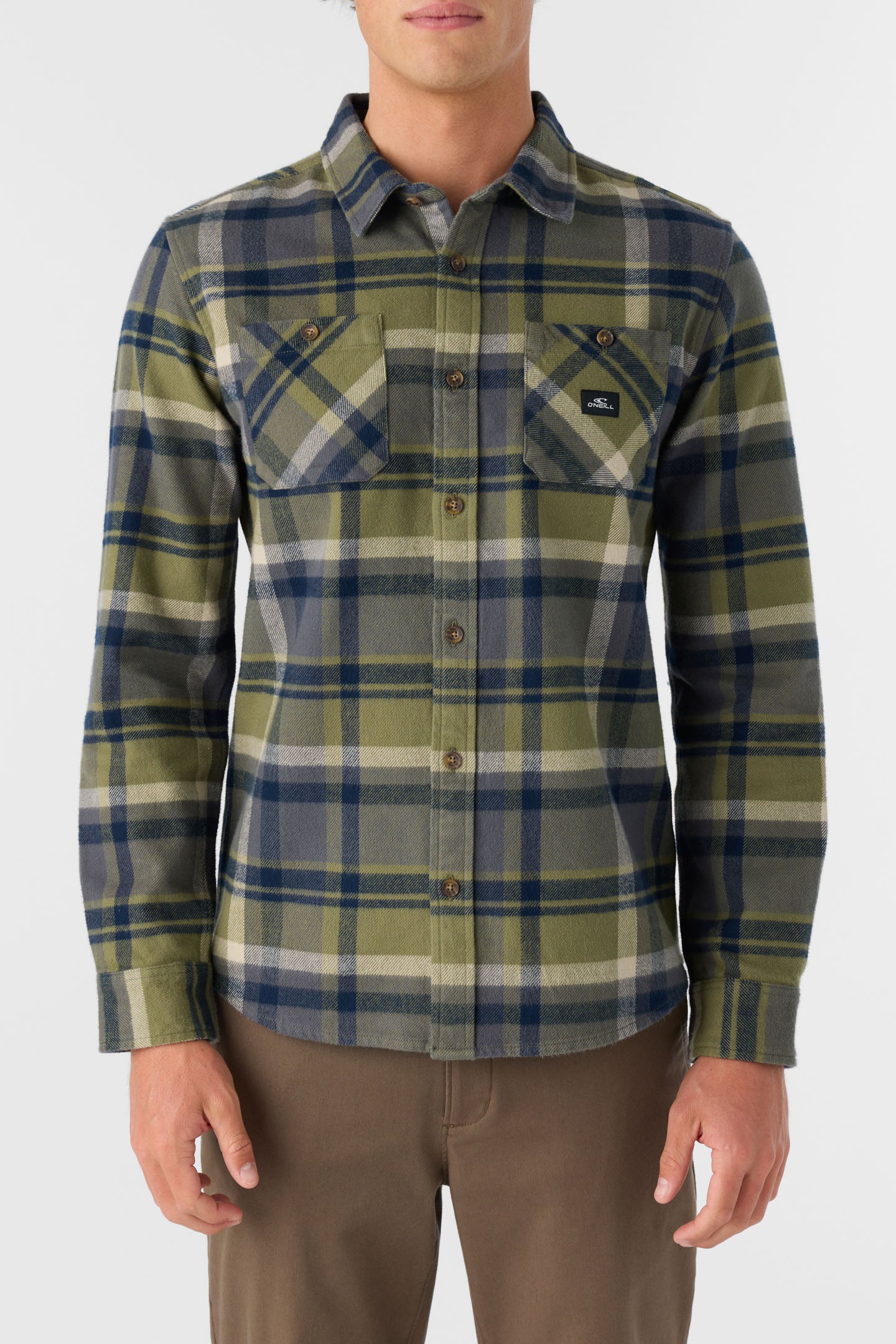 LANDMARKED FLANNEL STANDARD FIT LONG SLEEVE SHIRT