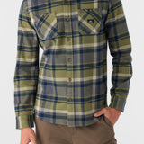 Landmarked Flannel Standard Fit Long Sleeve Shirt