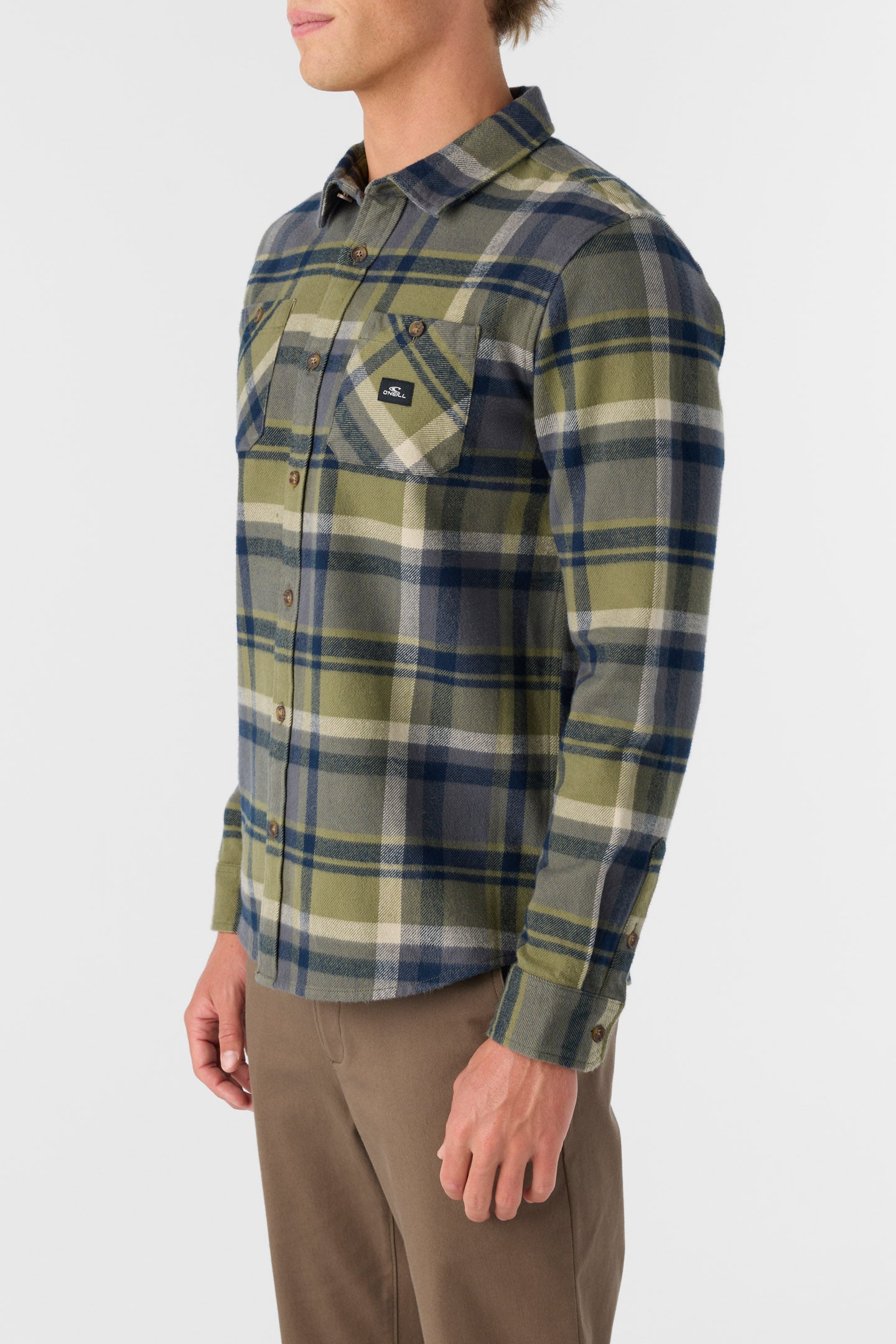 LANDMARKED FLANNEL STANDARD FIT LONG SLEEVE SHIRT