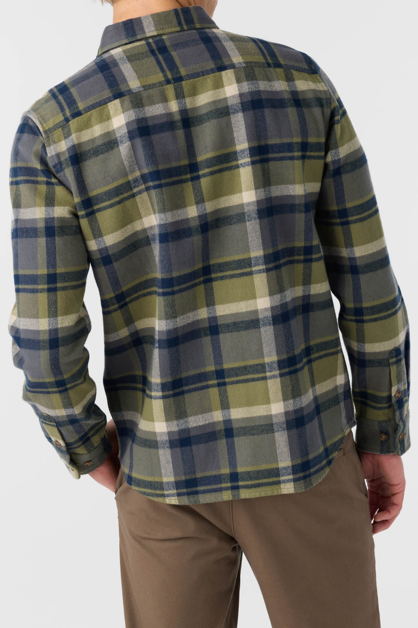 LANDMARKED FLANNEL STANDARD FIT LONG SLEEVE SHIRT