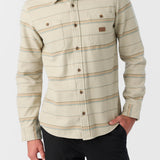 Landmarked Hooded Flannel Standard Fit Shirt
