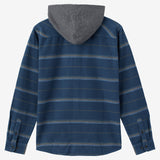 Landmarked Hooded Flannel Standard Fit Shirt