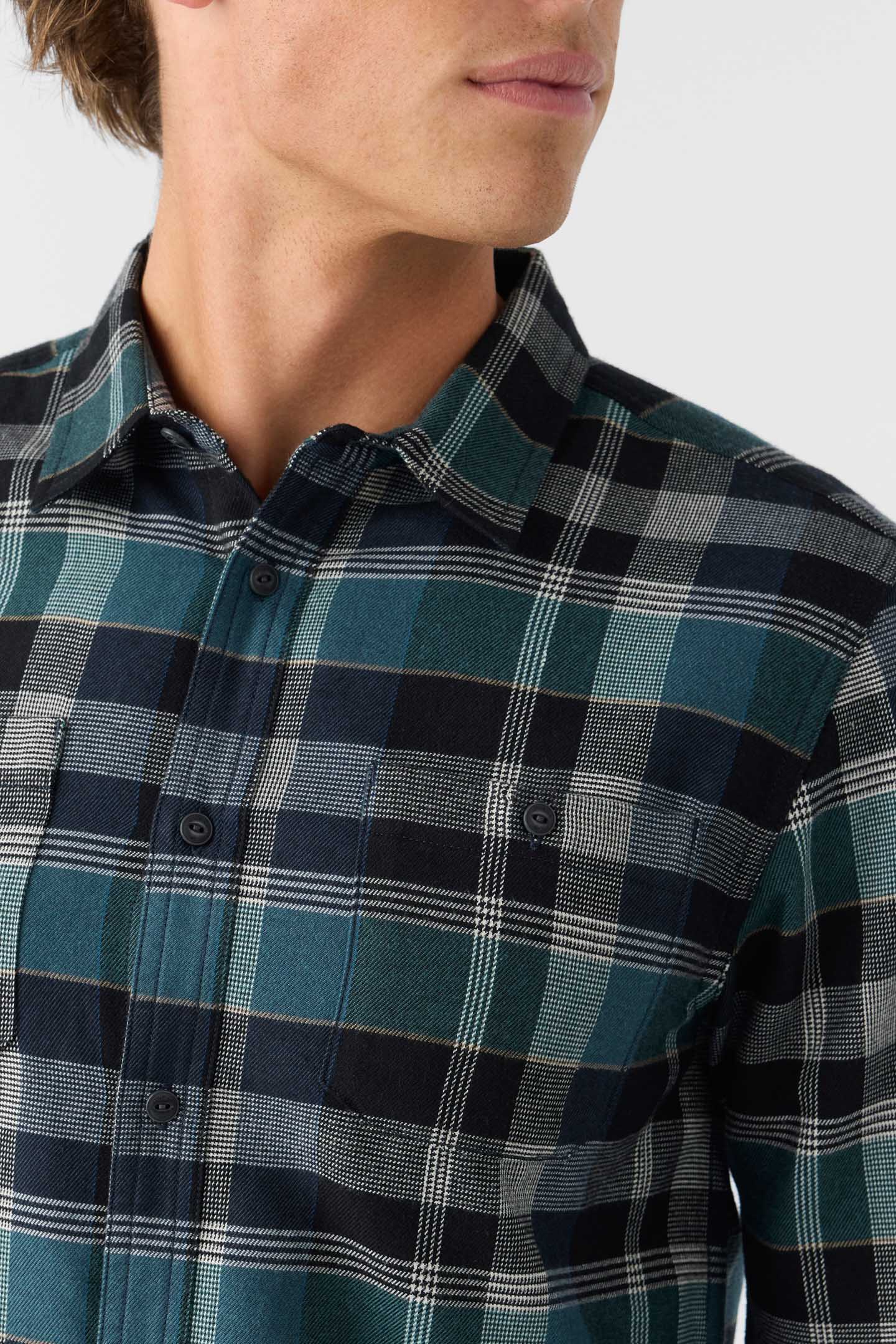 O'RIGINALS JONEZ STANDARD FIT FLANNEL SHIRT