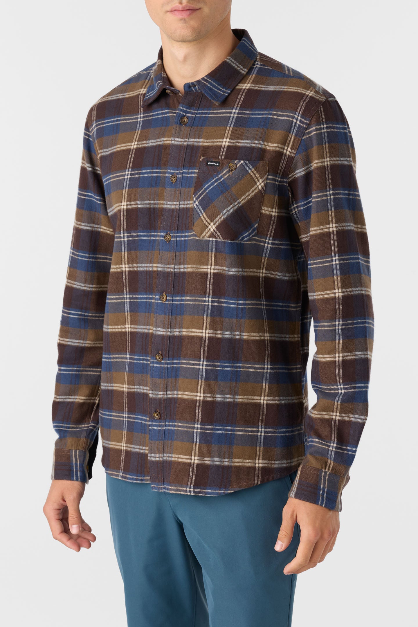 REDMOND PLAID STANDARD FIT LONG SLEEVE SHIRT