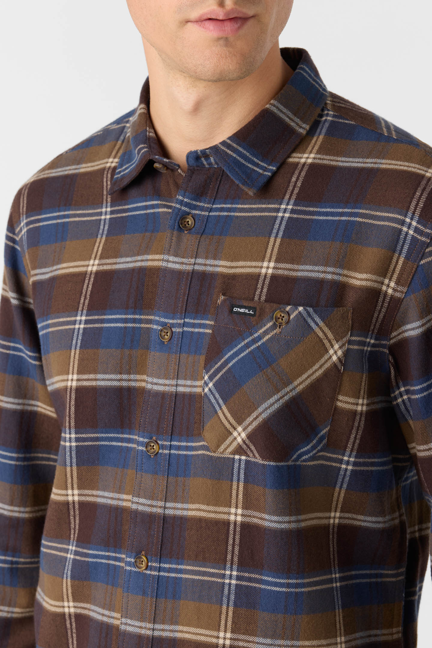 REDMOND PLAID STANDARD FIT LONG SLEEVE SHIRT