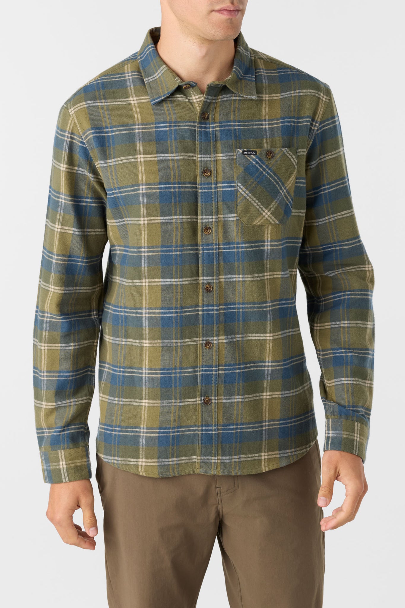 REDMOND PLAID STANDARD FIT LONG SLEEVE SHIRT