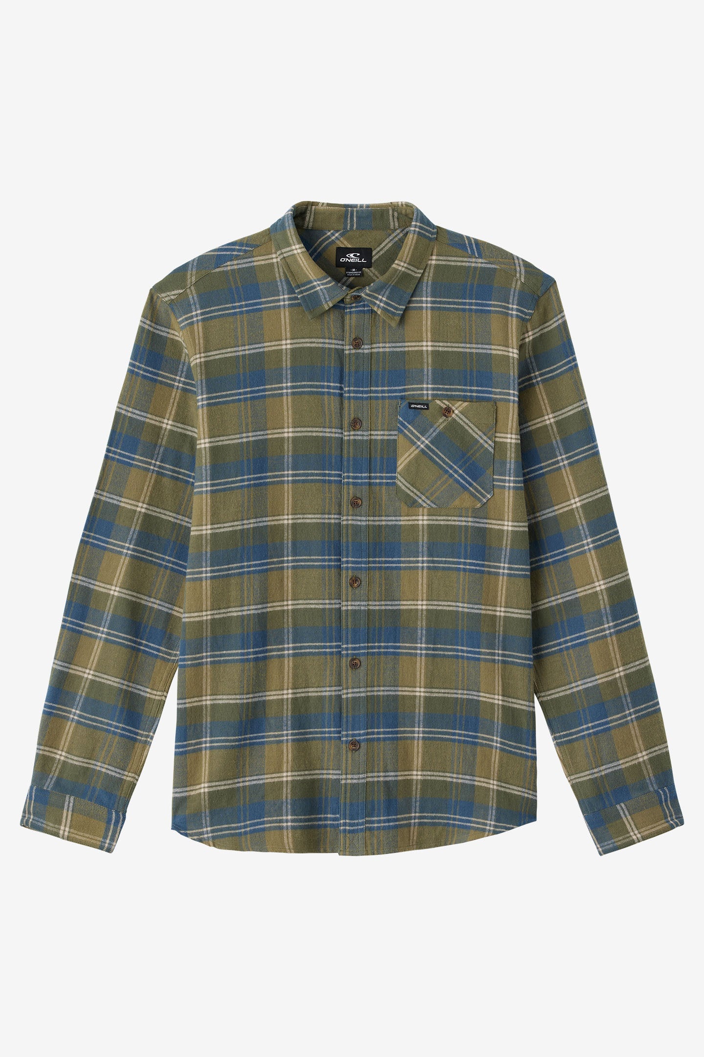 REDMOND PLAID STANDARD FIT LONG SLEEVE SHIRT