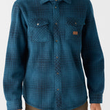 Glacier Plaid High Pile Superfleece Standard Fit Shirt