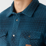 Glacier Plaid High Pile Superfleece Standard Fit Shirt
