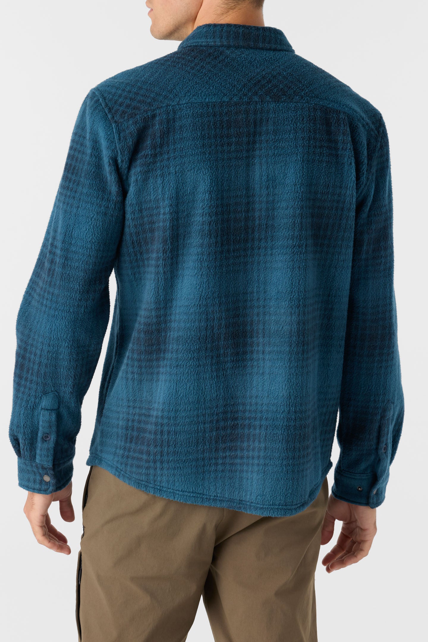 GLACIER PLAID HIGH PILE SUPERFLEECE STANDARD FIT SHIRT