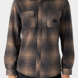 Glacier Plaid High Pile Superfleece Standard Fit Shirt