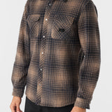 Glacier Plaid High Pile Superfleece Standard Fit Shirt