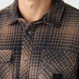 Glacier Plaid High Pile Superfleece Standard Fit Shirt