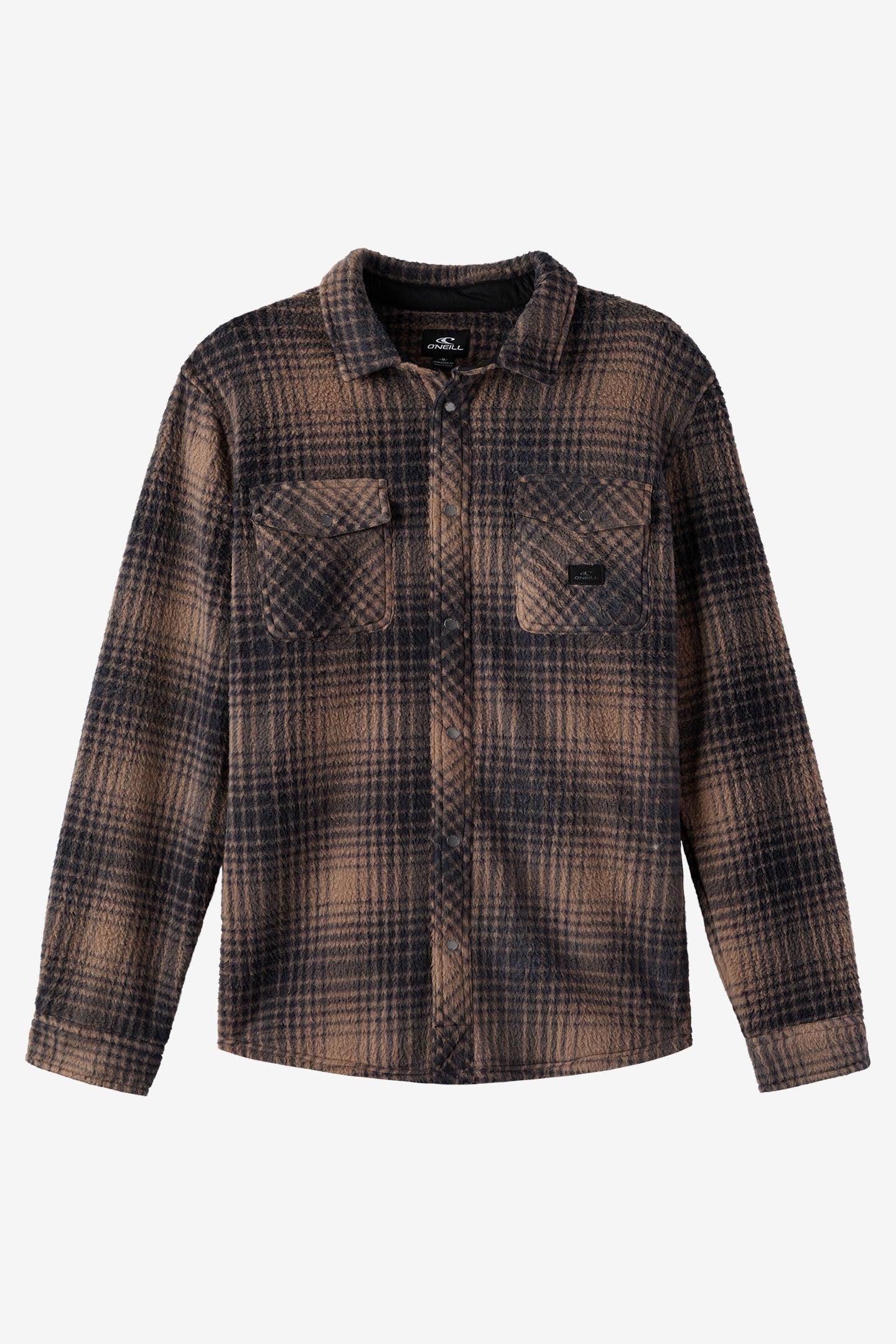 GLACIER PLAID HIGH PILE SUPERFLEECE STANDARD FIT SHIRT