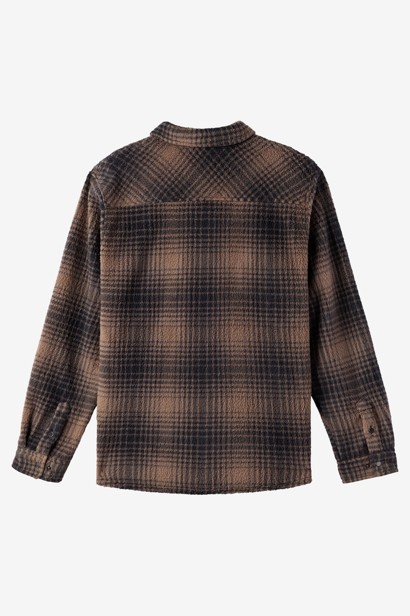 GLACIER PLAID HIGH PILE SUPERFLEECE STANDARD FIT SHIRT