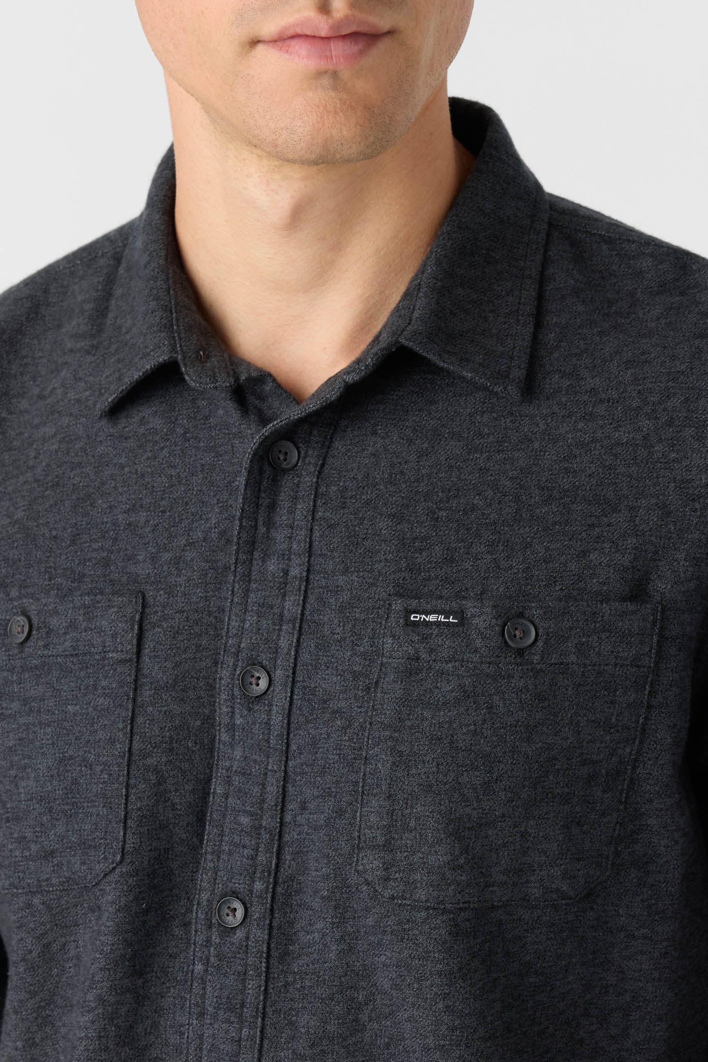 BREAKWATER SOLID FLANNEL STANDARD FIT SHIRT