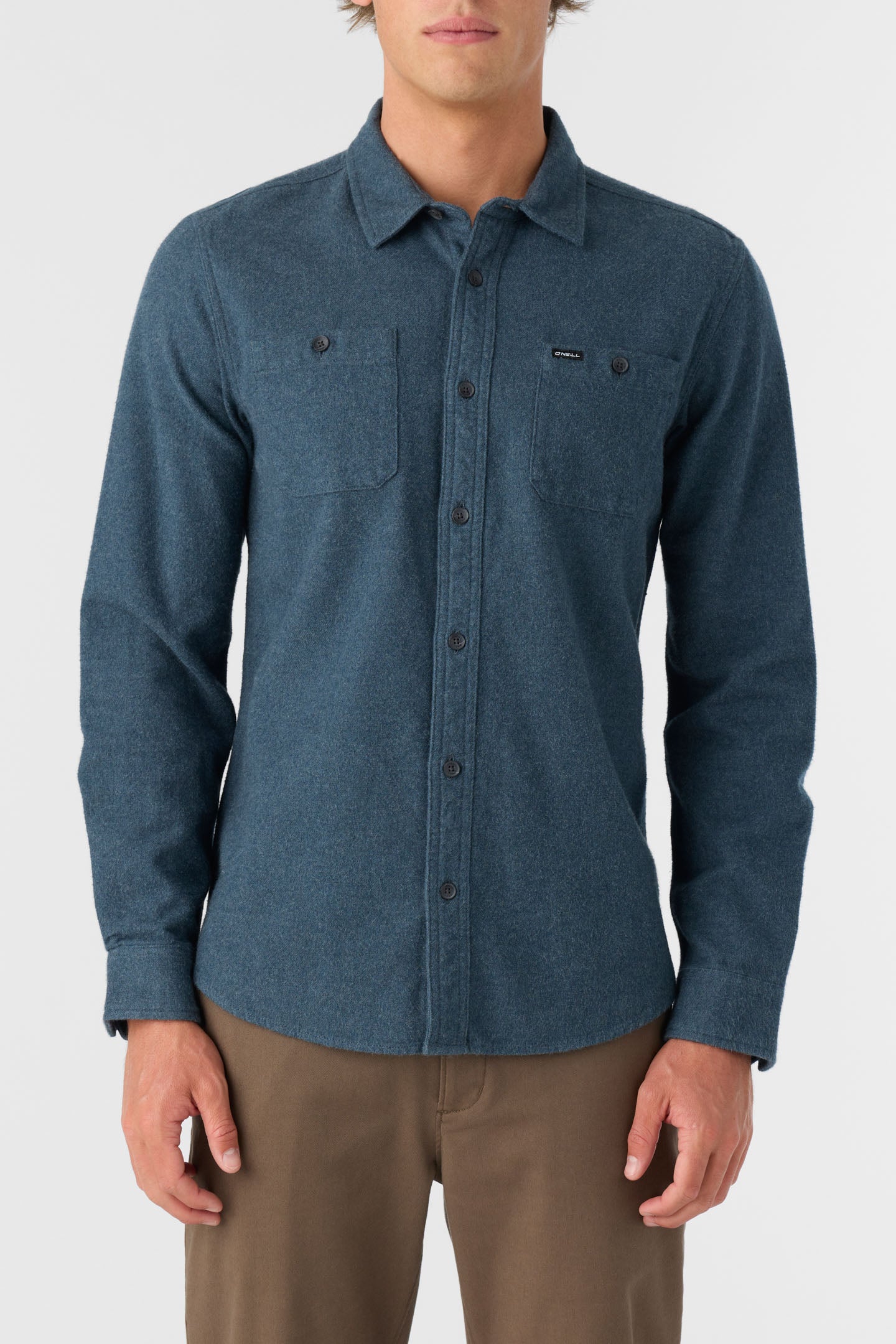 BREAKWATER SOLID FLANNEL STANDARD FIT SHIRT