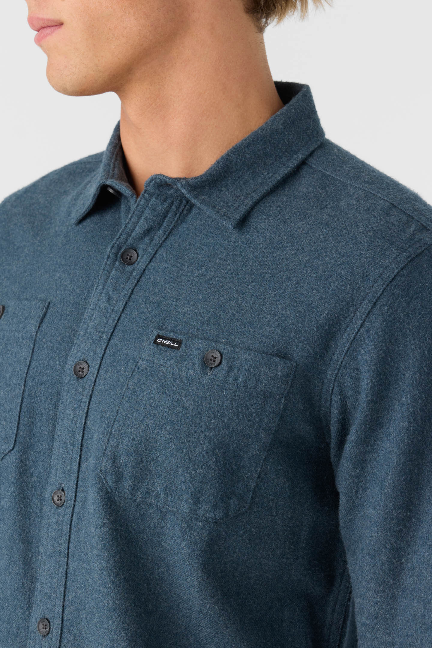 BREAKWATER SOLID FLANNEL STANDARD FIT SHIRT