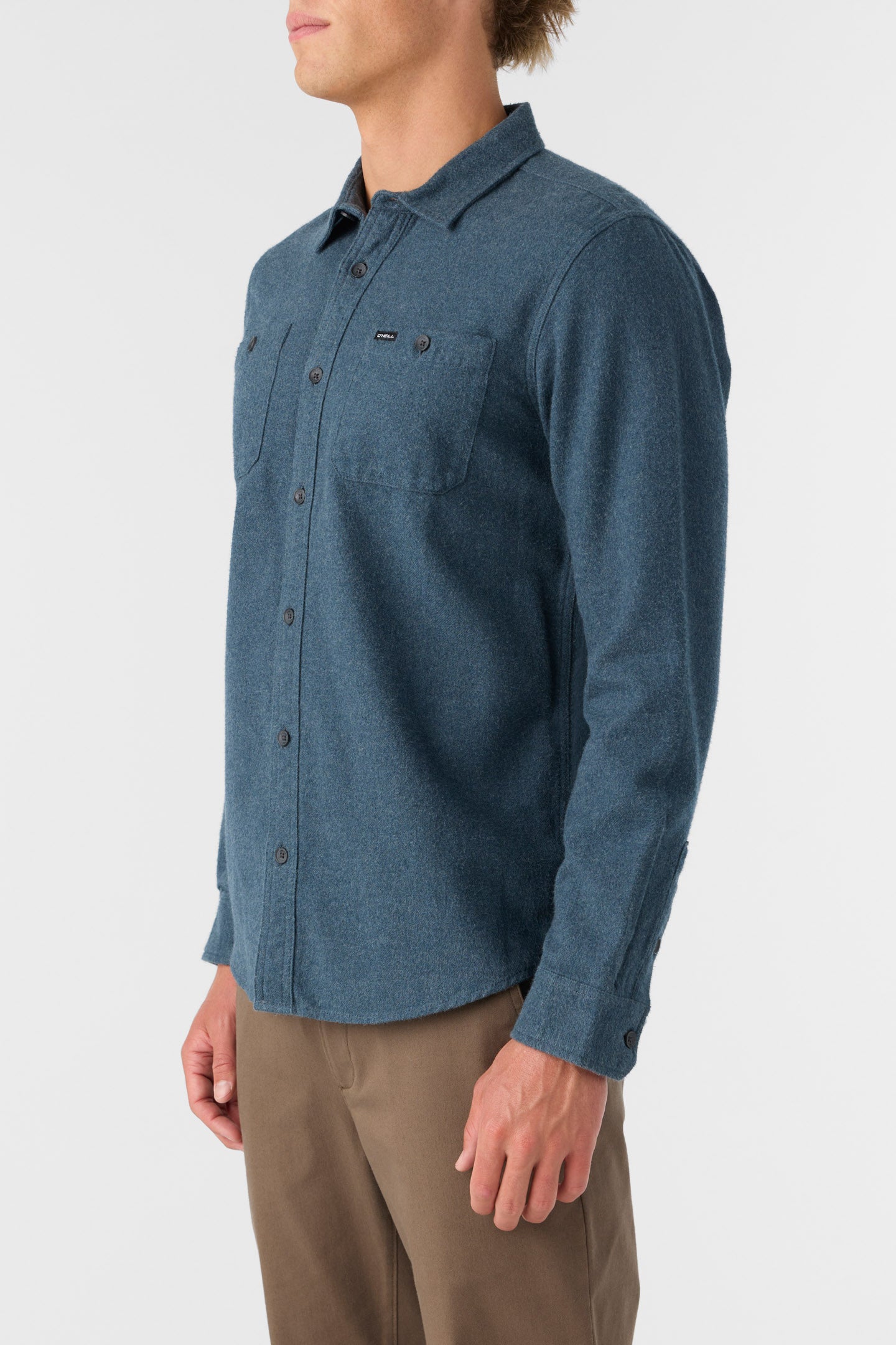 BREAKWATER SOLID FLANNEL STANDARD FIT SHIRT