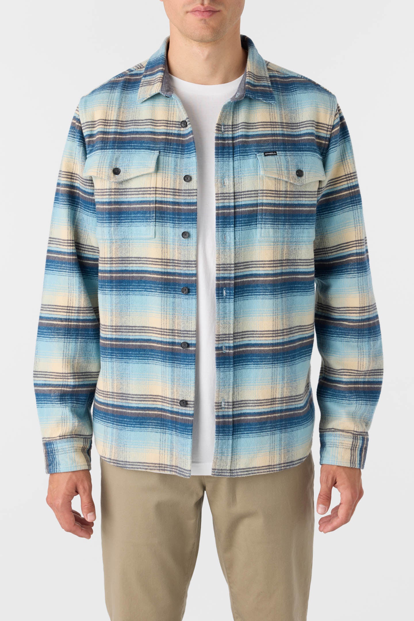 EAST CLIFF HEAVY WEIGHT FLANNEL LONG SLEEVE SHIRT