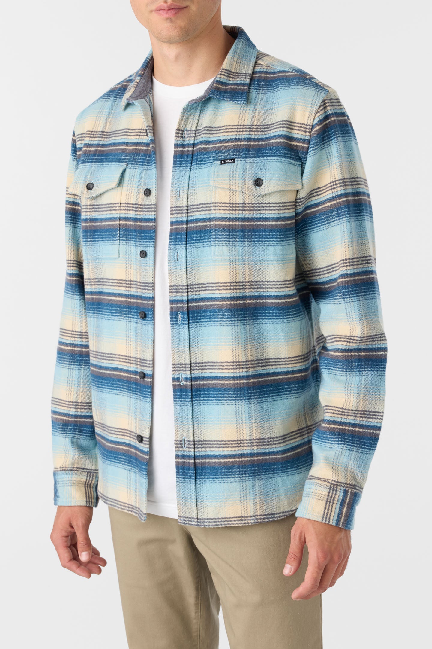 EAST CLIFF HEAVY WEIGHT FLANNEL LONG SLEEVE SHIRT