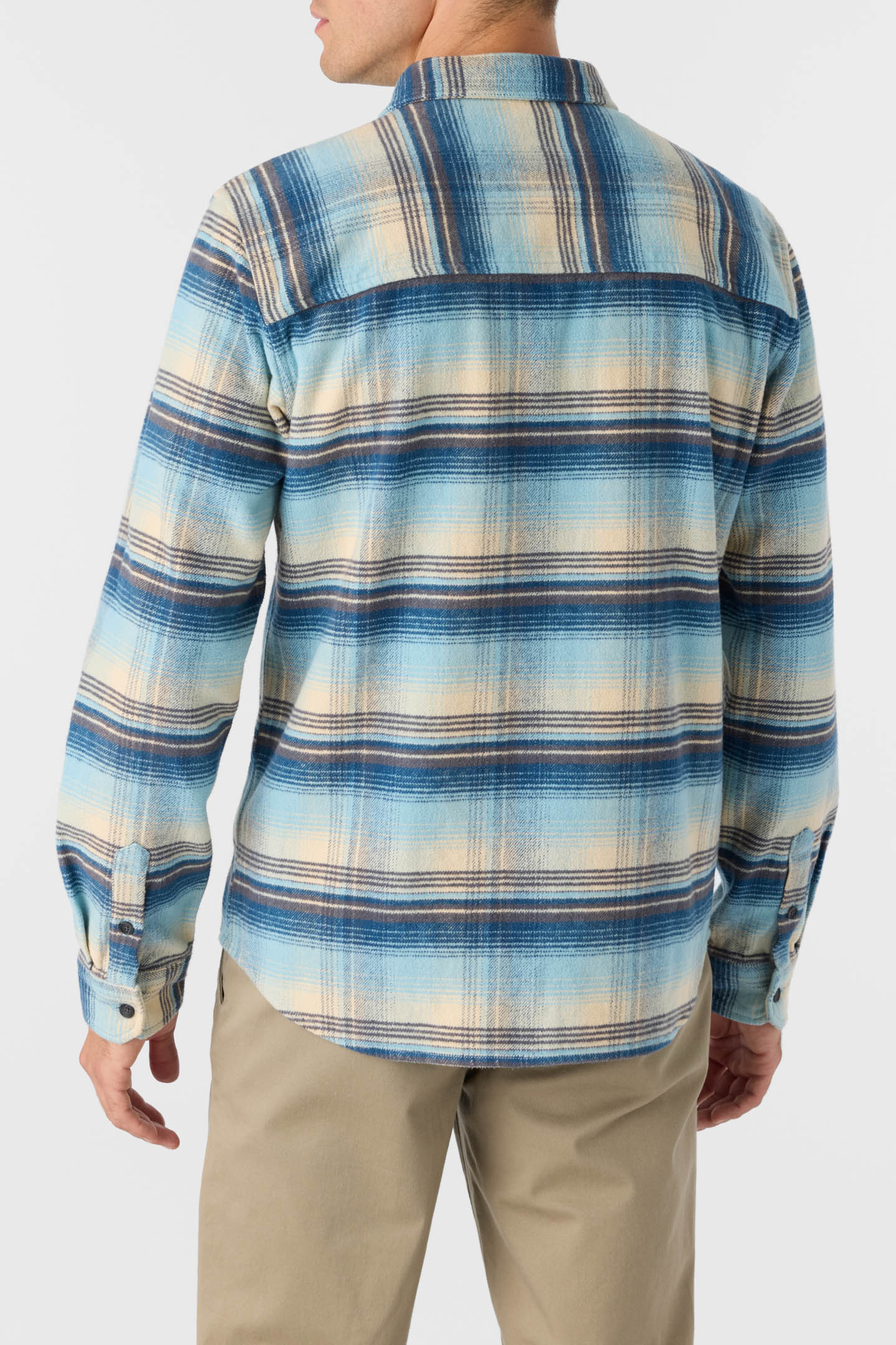 EAST CLIFF HEAVY WEIGHT FLANNEL LONG SLEEVE SHIRT