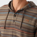 Bavaro Stripe Poncho Pullover Fleece