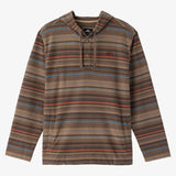 Bavaro Stripe Poncho Pullover Fleece