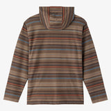 Bavaro Stripe Poncho Pullover Fleece