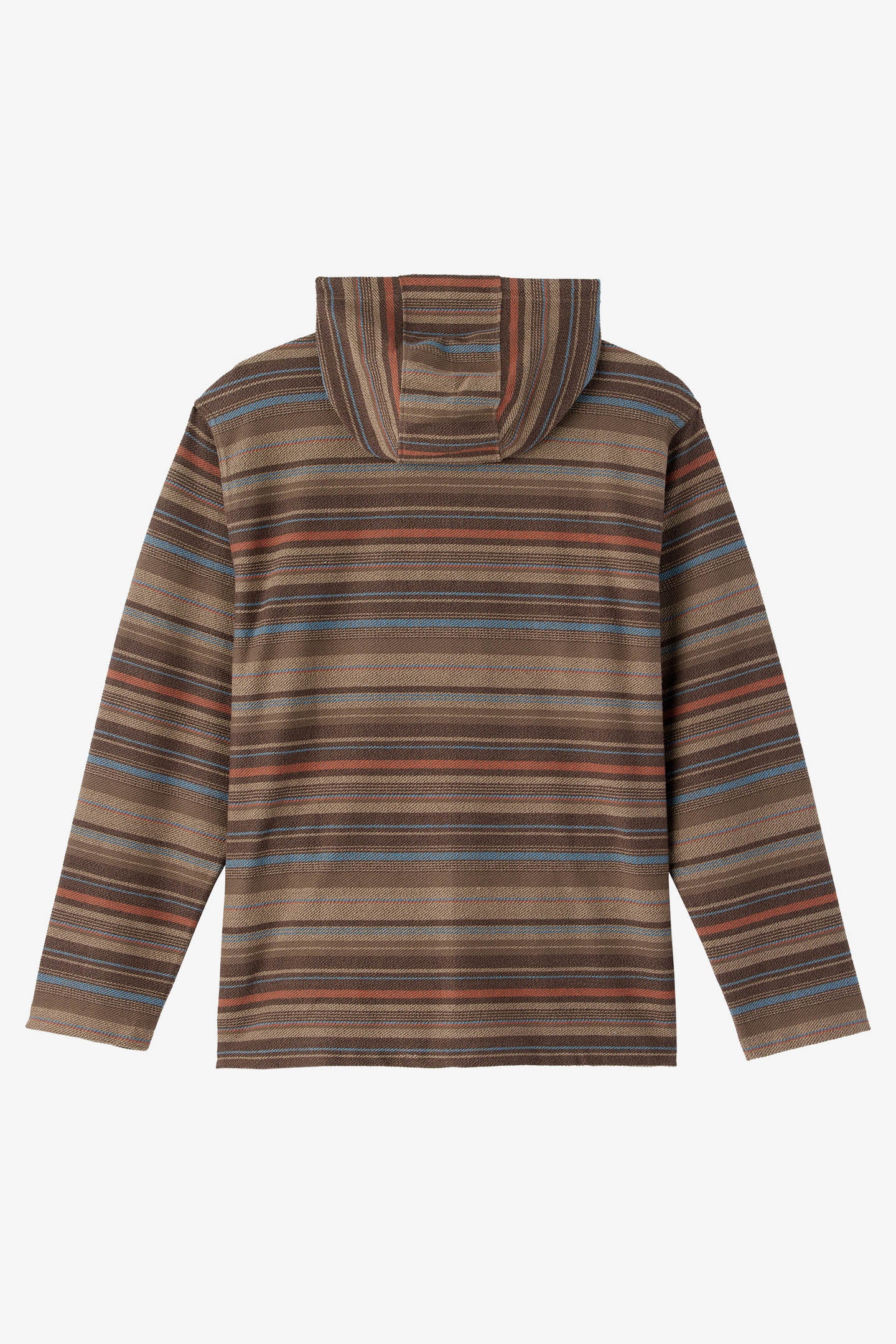 BAVARO STRIPE PONCHO PULLOVER FLEECE