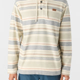 Bavaro Stripe Poncho Pullover Fleece