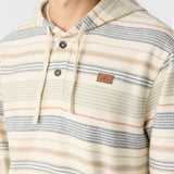 Bavaro Stripe Poncho Pullover Fleece