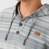 Bavaro Stripe Poncho Pullover Fleece