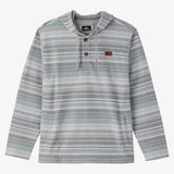 Bavaro Stripe Poncho Pullover Fleece