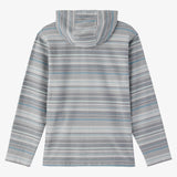 Bavaro Stripe Poncho Pullover Fleece